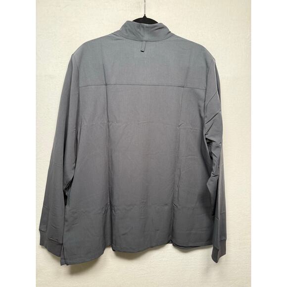 Mandala Pewter Gray Scrub Jacket, Women's Size 3XL - NEW! - Picture 2 of 7